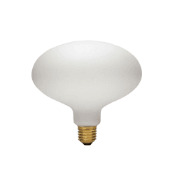 Image showing the Oval 6W LED shaped bulb, L15 x W16cm, Clear product.