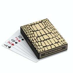 Image showing the Two Decks Playing Cards with Crocodile Box product.