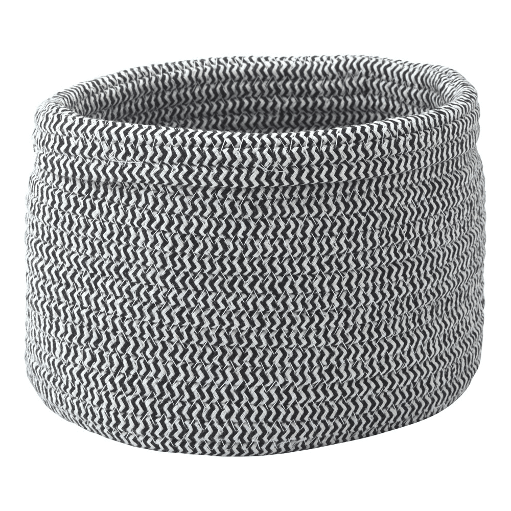 Rena Storage basket, L24 x W18 x H16cm, Black
