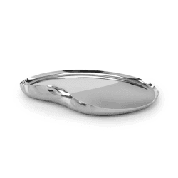 Image showing the Drift Serving tray, D32.2 x H.4 x L23.4 x W36cm, Stainless Steel product.