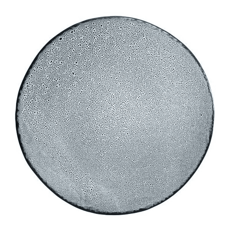 Lava Dinner Plate, D28.5cm, Dark Grey