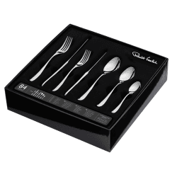 Image showing the Arden Bright 84 piece cutlery set, Stainless Steel product.