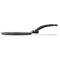 Image showing the Cerastone Crepe Pan Graphite, 25cm, Grey product.