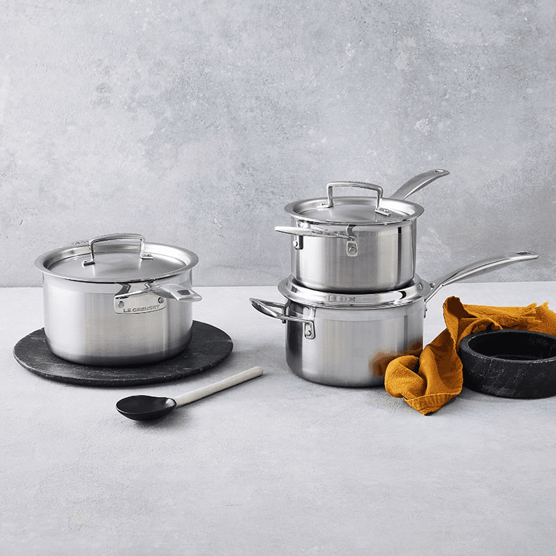 Classic 3-ply Saucepan, 18cm, Stainless Steel