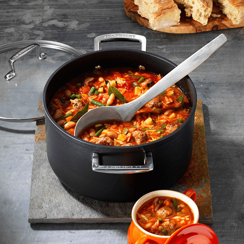 Toughened Non-Stick Casserole, 20cm=