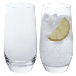 Image showing the Wine & Bar Pair of highball glasses, 410ml, Clear product.