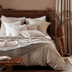 Image showing the Linen Duvet Cover, King, Natural product.