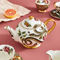 Image showing the Creatures of Curiosity Teapot, White product.
