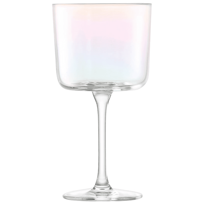 Iridescence Set of 2 Wine Glasses, 250ml, Mother of Pearl