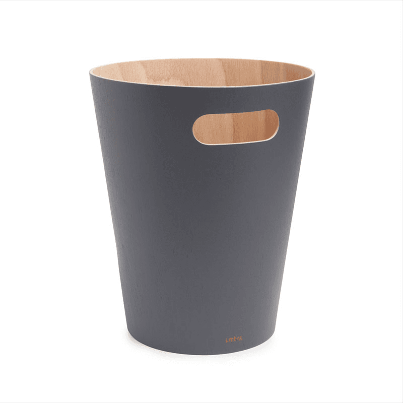 Woodrow Bin, 7.5L, Natural & Charcoal