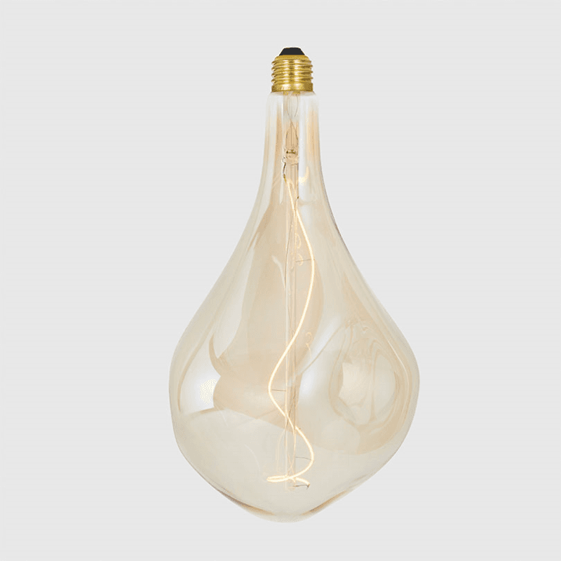 Voronoi III Tinted bulb LED 5W 2200K E27, H34 x W19.5cm, Clear