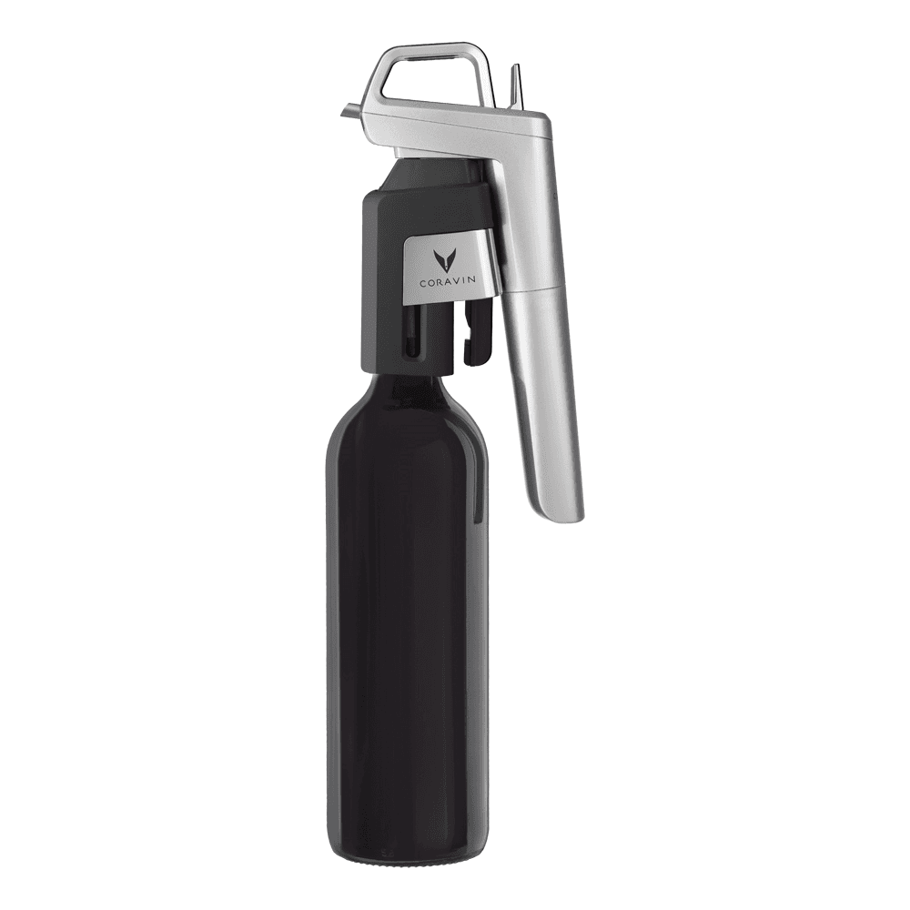 Timeless Six + Wine Preservation System, Silver