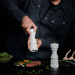 Image showing the London Salt & Pepper Mills, 180mm, White Gloss product.