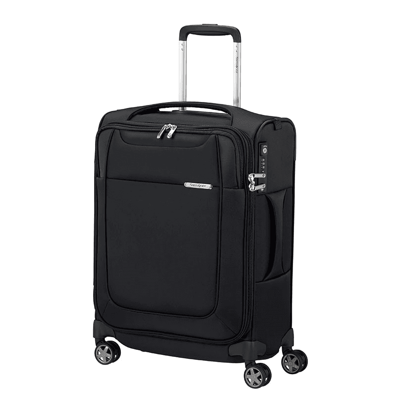 D'Lite Suitcase, H55 x L40 x W20cm, Black