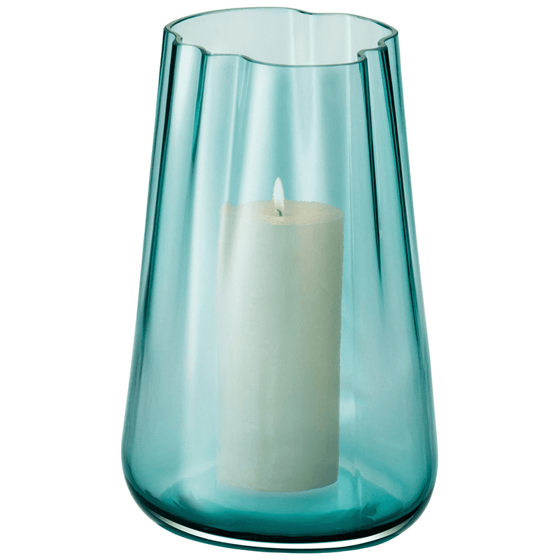 Lagoon Vase & Lantern, H35cm, Sea Green