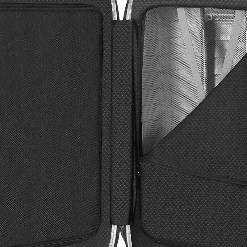 Proxis Suitcase, H75 x L51 x W31cm, Silver