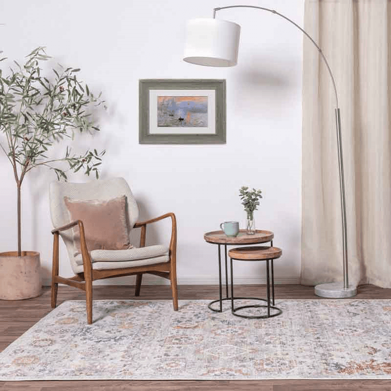 Flores Traditional Persian Mina Rug, 120 x 170cm, Multi