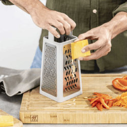 Image showing the Z-Cut Tower Grater, Grey product.