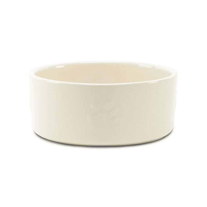 Icon Dog Bowl, D25cm, Cream