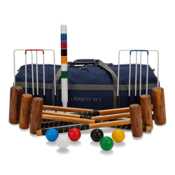 Image showing the Family 6 Player Croquet Set with Nylon Bag product.