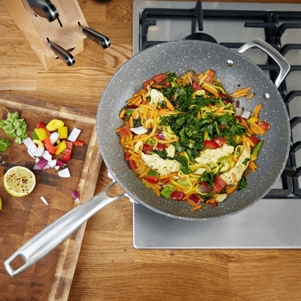 Rocktanium Non-Stick wok, 30cm, Aluminium