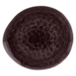 Image showing the Vie Naturelle Large Plate, W27.5cm x D25cm, Aubergine product.