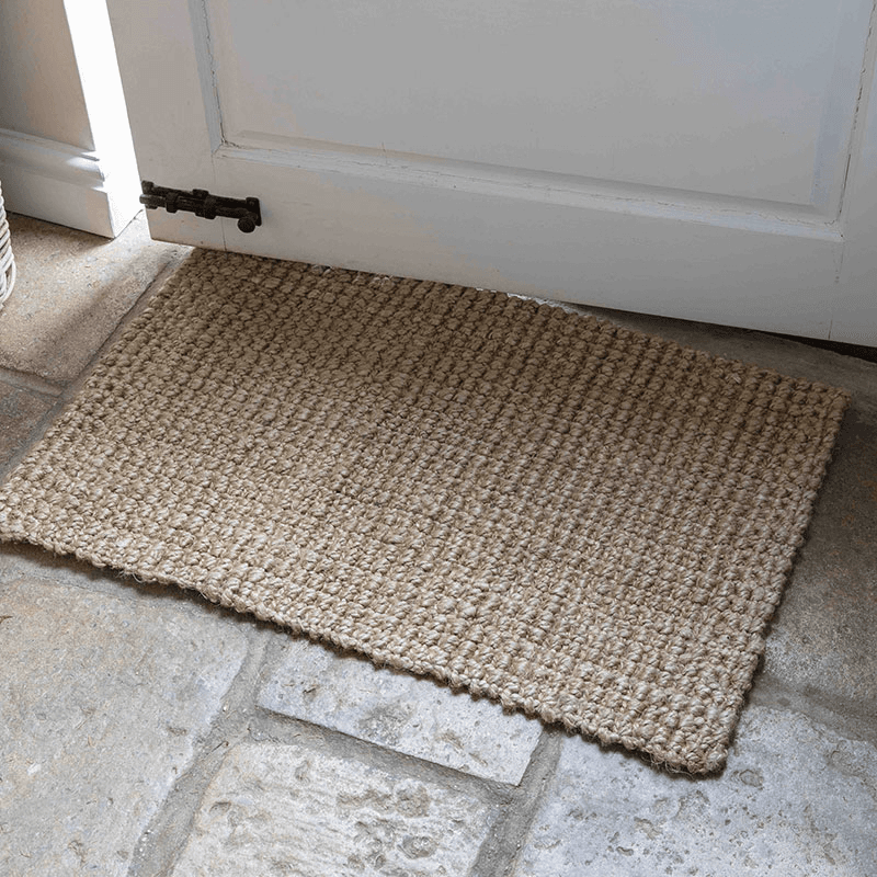 Jute doormat, 80 x 50cm, natural