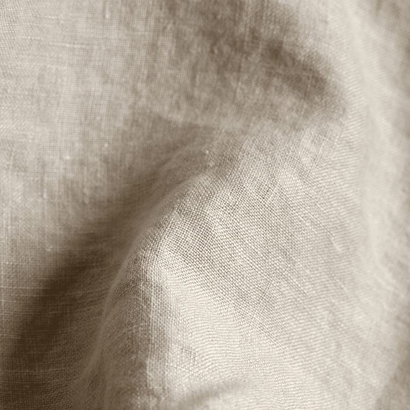 Cotton Linen Mix Pillowcases, Standard, Oatmeal