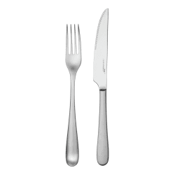 Image showing the Mogano 12 piece steak set in wooden giftbox, Satin product.