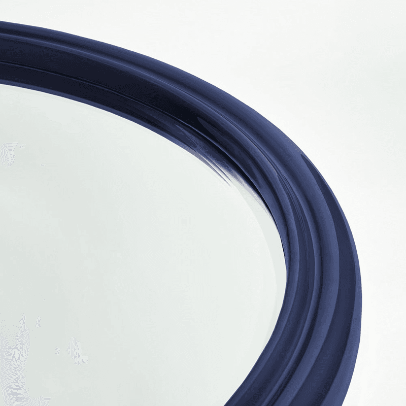 Cinders Mirror, 60cm, Blue