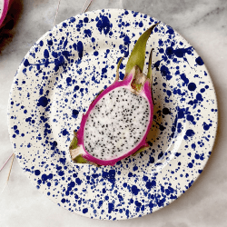 Image showing the Splatter Dinner Plate, D24cm, Blueberry product.
