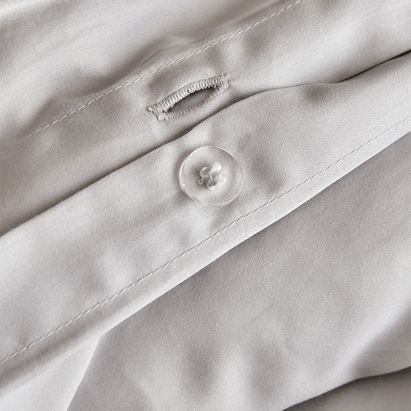 Riley Duvet Set, Double, Platinum