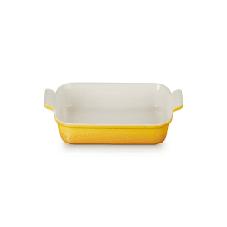 Image showing the Stoneware Heritage Rectangular Dish, 26cm, Nectar product.