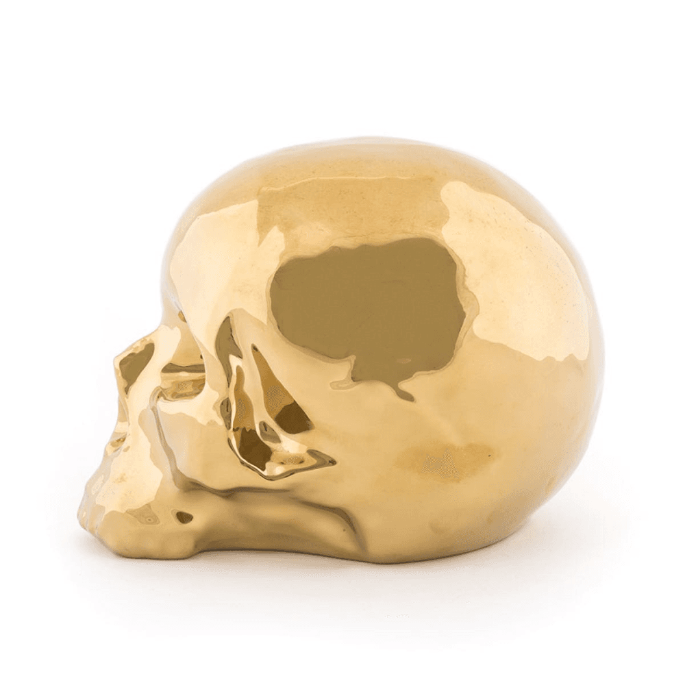 Skull, Memorabilia, Gold