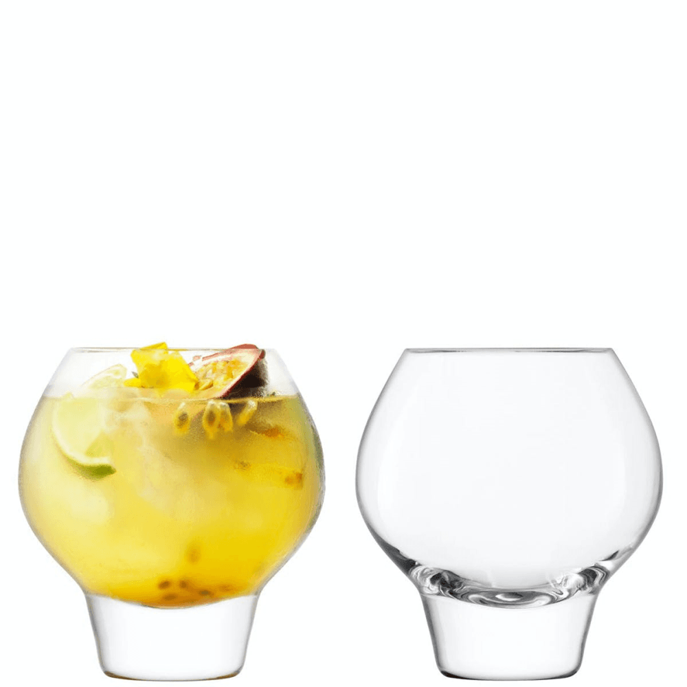 Rum Punchbowl set, clear