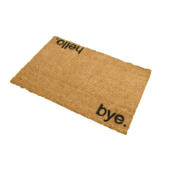 Image showing the Hello, Bye Doormat, L60 x W40 x H1.5cm product.