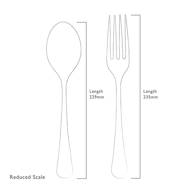 Radford 3 Piece Serving Set, Stainless Steel