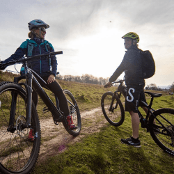 Image showing the Tour the South Downs with GPS Guided Half Day Electric Mountain Bike Hire for Two product.