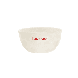 Image showing the I Love You Bowl, D17cm, Red product.