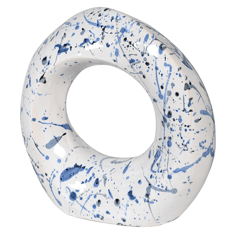 Ceramic Ornament, H31cm, Blue and White