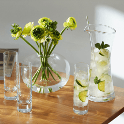 Image showing the Bar Long Drink Glasses Set of 2, 250ml, Clear product.