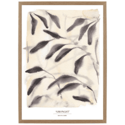 Image showing the Amongst Recycled Paper Print, A3, Beige product.