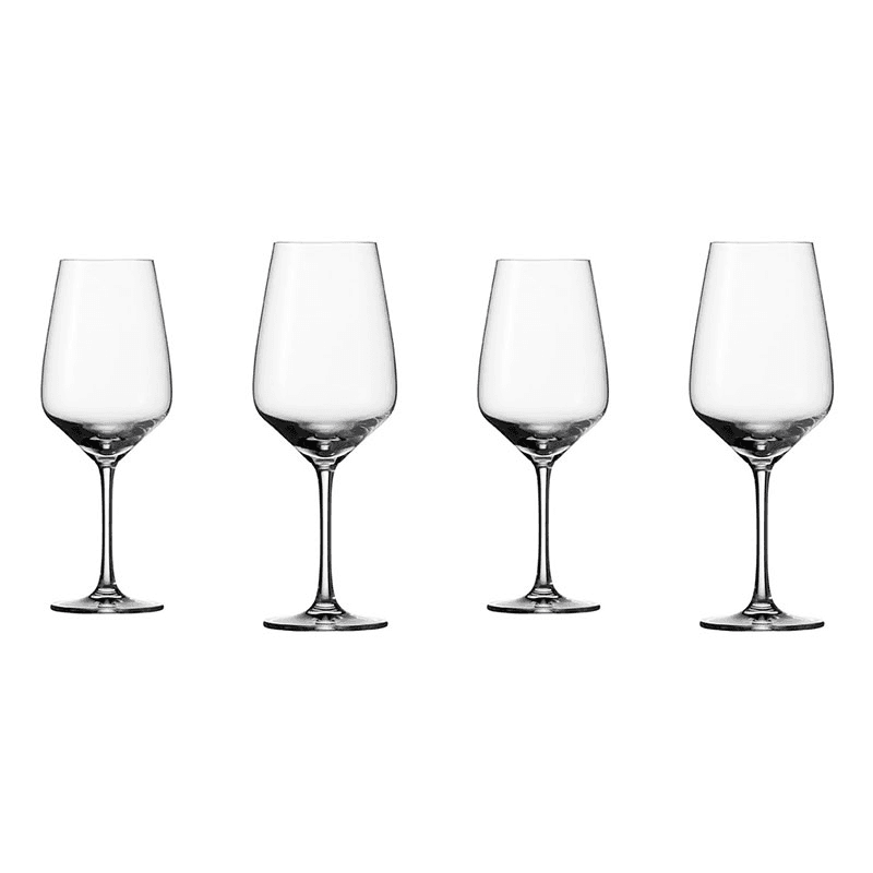 Vivo Voice Set of 4 Red Wine Glasses, 500ml, Clear