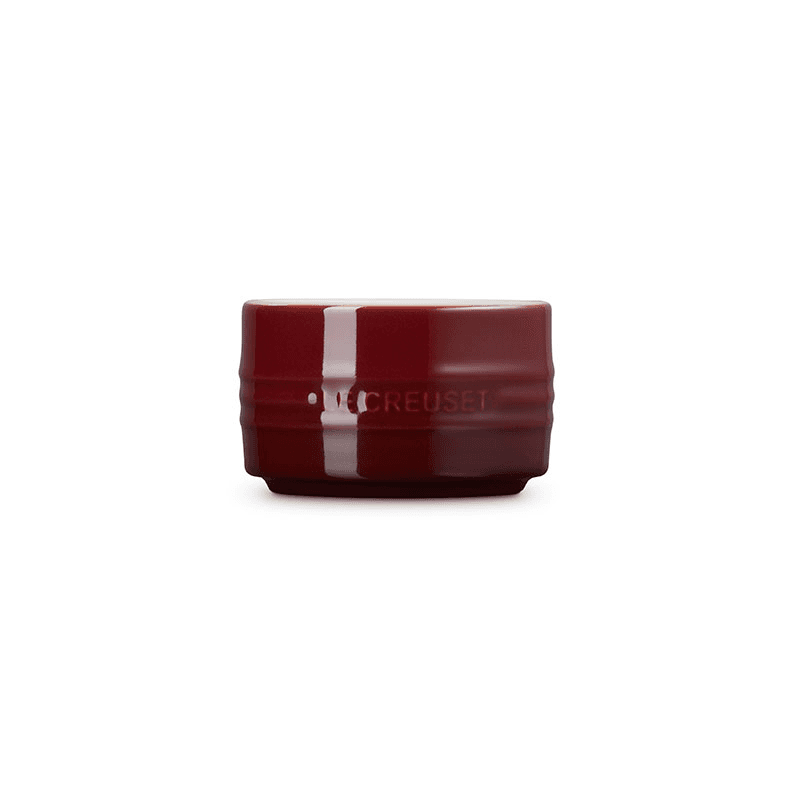 Stoneware Stackable Ramekins, Garnet