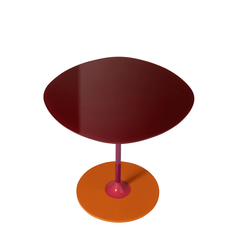 Piero Lissoni 2021 Thierry Table, Burgundy