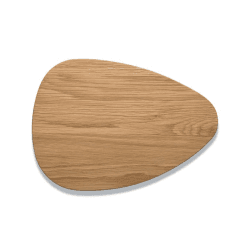 Image showing the Pebble Chopping board, L32 x W24cm, oak product.