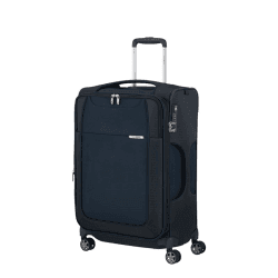 Image showing the D'Lite Suitcase, H71 x L46 x W29/32cm, Midnight Blue product.