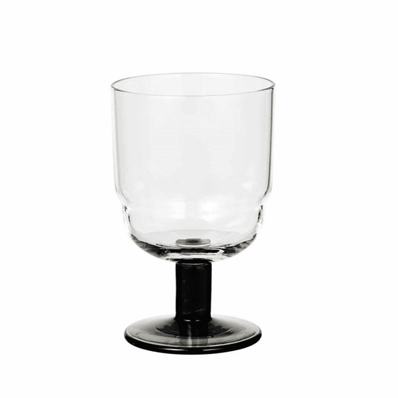 Nordic Bistro White Wine Glass, 200ml, Grey/Clear