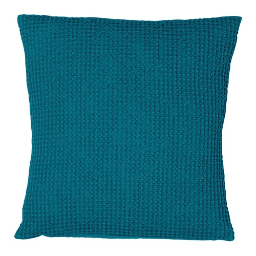 Maia Cushion, 45 x 45cm, Topaz