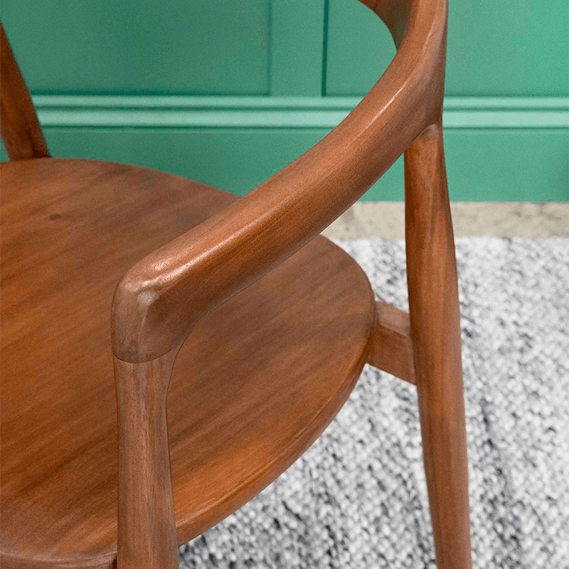 Rowley Dining Chair, Mahogany
